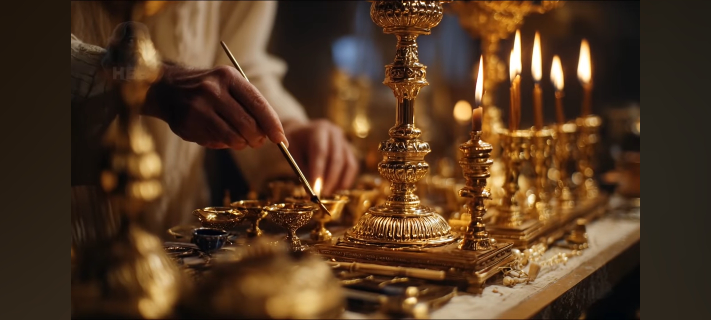 Imagen del Candelabro de Siete Brazos