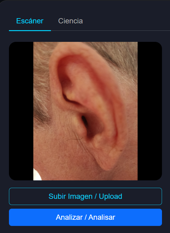 Escáner Móvil de Oreja