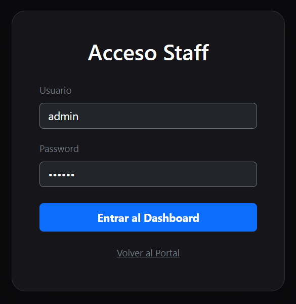 Login Admin