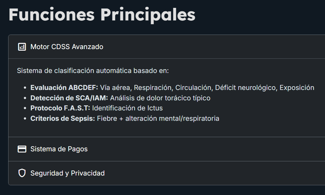 Funciones Principales